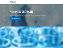 Tablet Screenshot of onevax.com